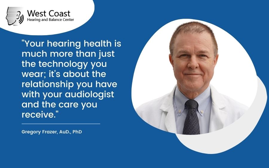 Your hearing health is much more than just the technology you wear; it's about the relationship you have with your audiologist and the care you receive.